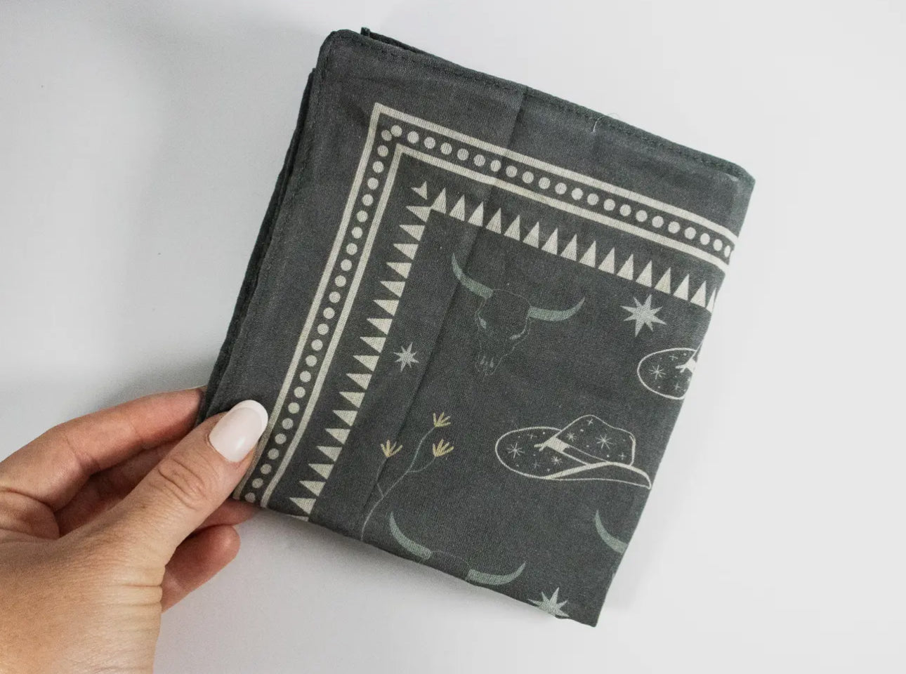 Western Printed Bandana Scarf - Coastal Cowgirls