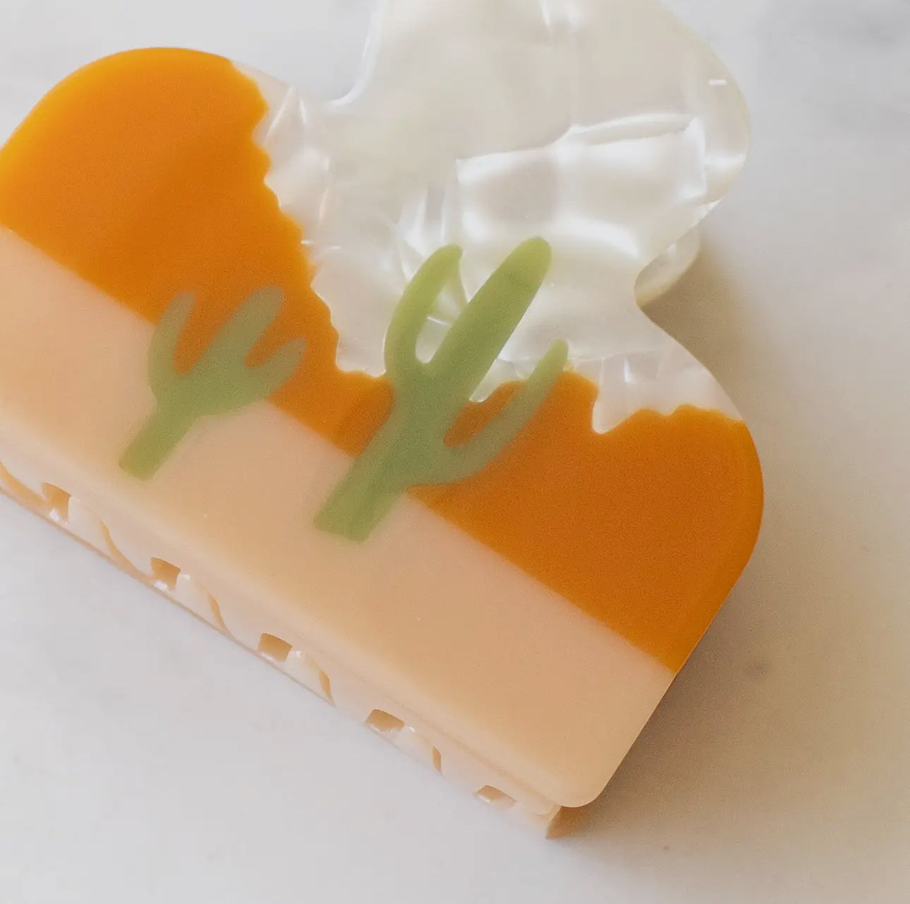 Western Cactus Hair Clip - Coastal Cowgirls