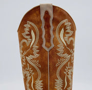 Journey Tan Leather Western Cowboy Boots - Coastal Cowgirls