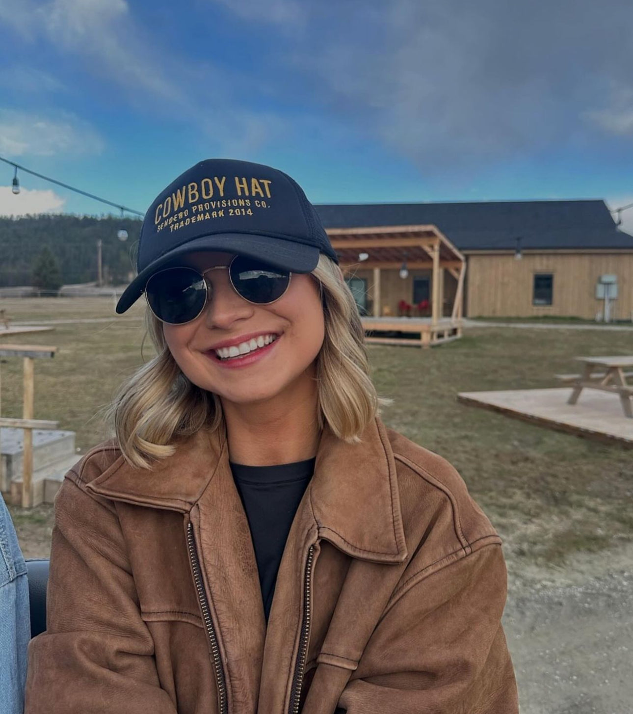 Cowboy Hat Trucker Hat - Coastal Cowgirls