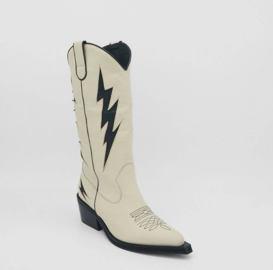 Botas vaqueras occidentales de cuero Moonrise