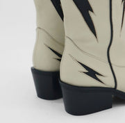 Botas vaqueras occidentales de cuero Moonrise