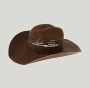 High Noon Wide Brim Straw Cowboy Hat | Women’s Classic Western Hat