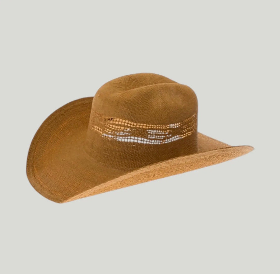 High Noon Wide Brim Straw Cowboy Hat | Women’s Classic Western Hat