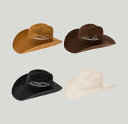 High Noon Wide Brim Straw Cowboy Hat | Women’s Classic Western Hat